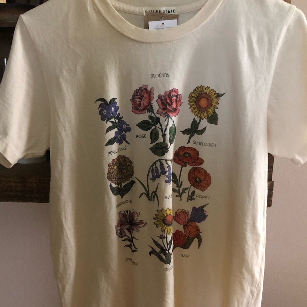 Future state flower tee from urban outfitters.